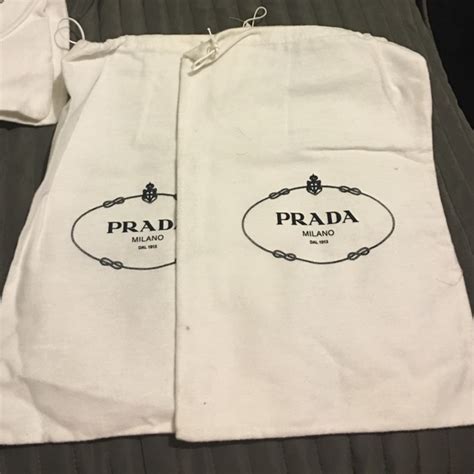 prada dust bag ebay|Prada dust bag authentic.